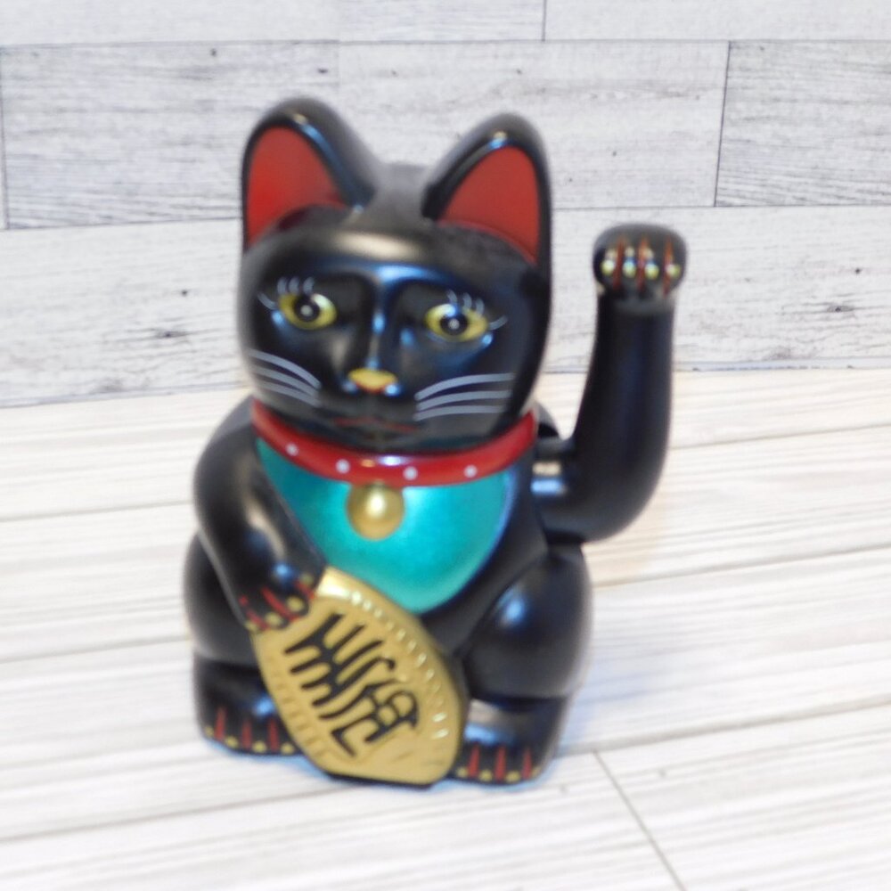HAPPY CAT Waving Cat, WORK *